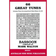 66 Great Tunes for Bassoon Bk/CD
