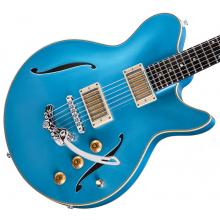 Eastman Romeo LA Thinline Electric Guitar - Celestine Blue