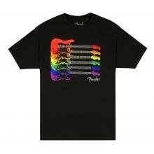 Fender Pride T-Shirt - Black - MEDIUM