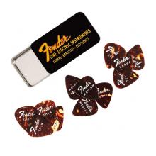 Fender Fine Electric Pick Tin - 12 Pack (Thin, Medium and Heavy)