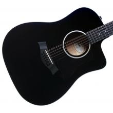 Taylor 250ce-DLX Acoustic/Electric Guitar - Black
