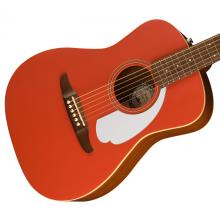 Fender Malibu Player Acoustic Guitar with Fishman electronics - Fiesta Red