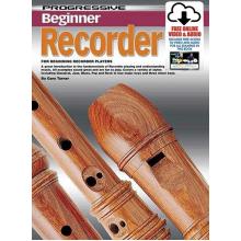 Progressive Beginner Recorder Book with Online Audio