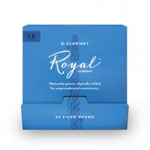 Royal Clarinet Reeds - Size 1.5 - Box of 25