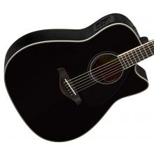 Yamaha FGX820C Acoustic Electric Guitar - Black
